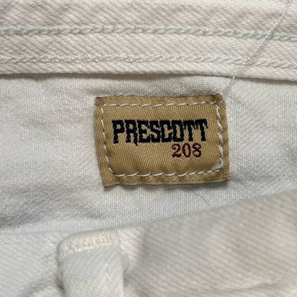 Ralph Lauren Sport Blue Label Prescott 208 White Straight Leg Jeans sz 31 - Picture 5 of 11